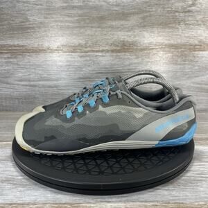Merrell Women's Vapor Glove 4 Gray Camo Barefoot Trail Running Shoes Size 10